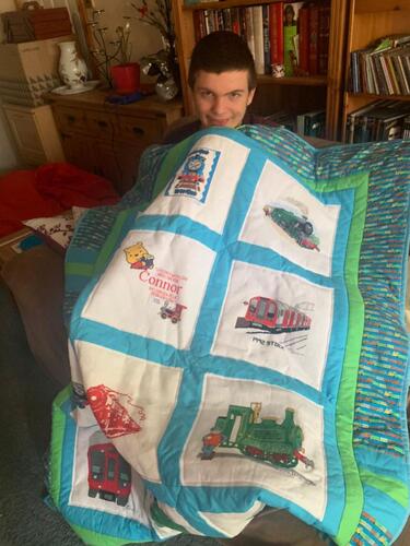 Photo of Connor Rs quilt