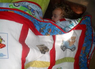 Photo of Owains quilt