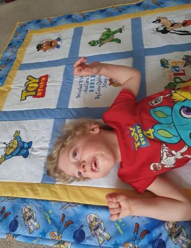 Photo of Daniel Bs quilt