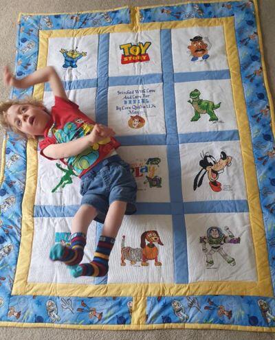 Photo of Daniel Bs quilt