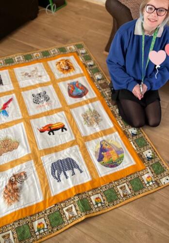 Photo of Scarlett Ms quilt