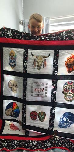 Photo of Billy Gs quilt