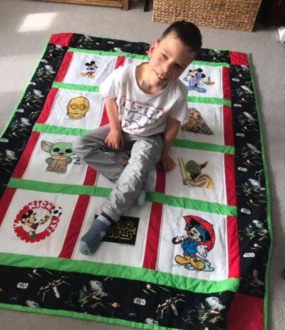 Photo of William Rs quilt