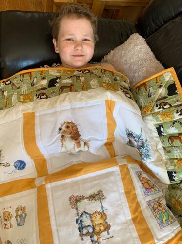 Photo of Molly Bs quilt