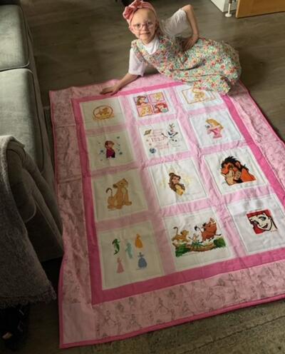 Photo of Isla Gs quilt