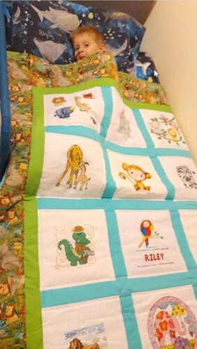Photo of Riley Cs quilt