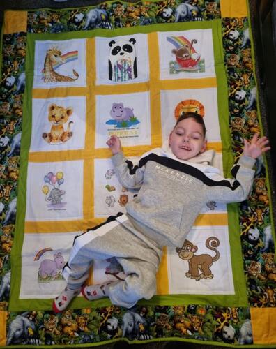 Photo of Murray Js quilt