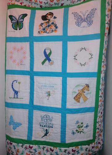 Photo of Jodie-Leighs quilt