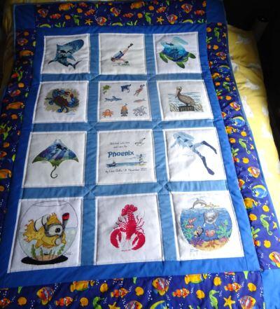 Photo of Phoenix Rs quilt