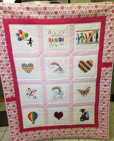 Photo of Olivia Fs quilt