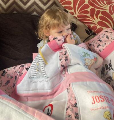 Photo of Josie-Mae Js quilt