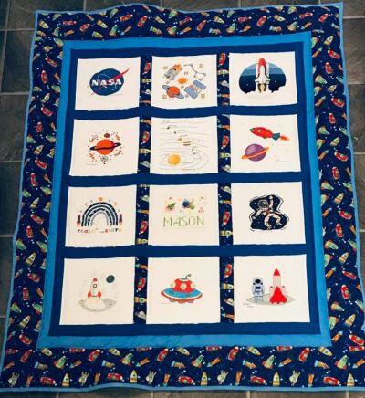 Photo of Mason As quilt