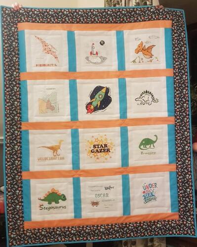 Photo of Oscar Ss quilt