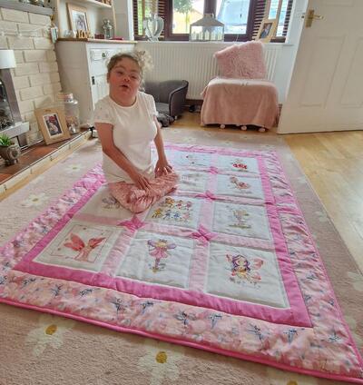 Photo of Lily Ms quilt