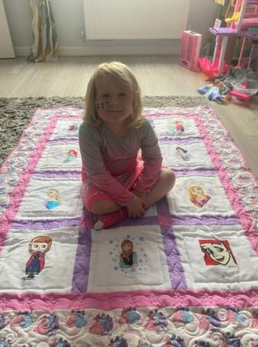 Photo of Ffion Ws quilt