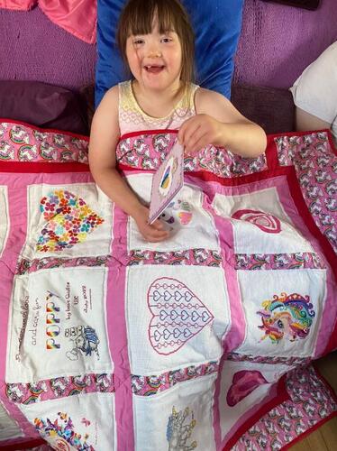 Photo of Poppy Ws quilt