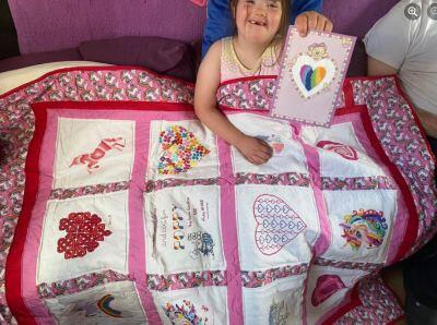Photo of Poppy Ws quilt