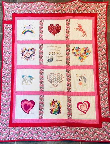 Photo of Poppy Ws quilt