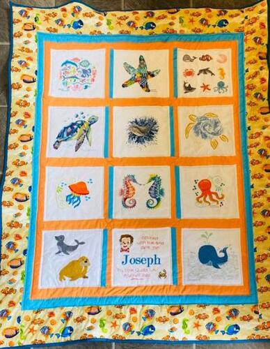 Photo of Joseph Ss quilt