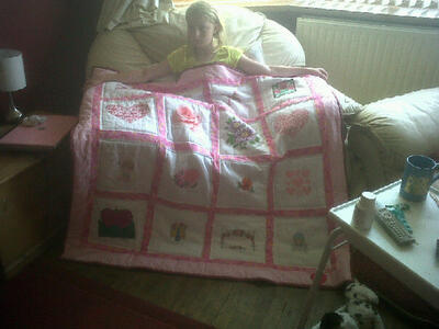 Photo of Antonias quilt