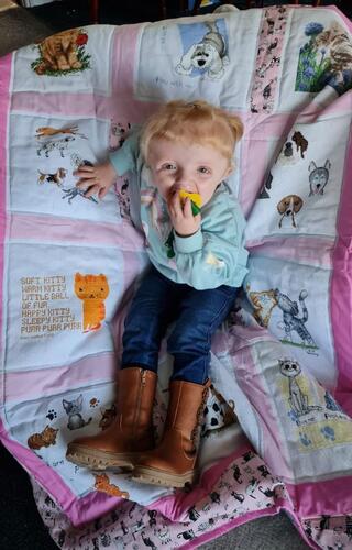 Photo of Jessie Ts quilt