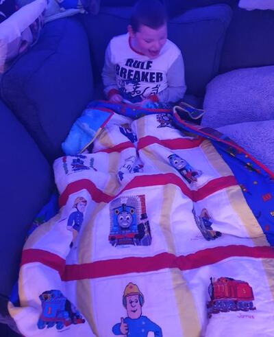 Photo of Dylan Bs quilt
