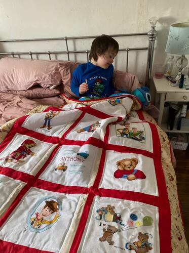 Photo of Anthony Cs quilt