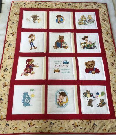 Photo of Anthony Cs quilt