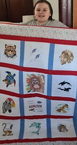 Photo of Harrison Ls quilt