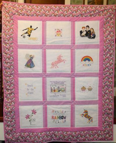 Photo of Sapphire Rs quilt