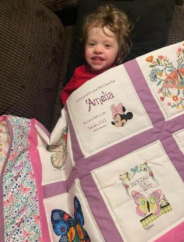 Photo of Amelia Ts quilt