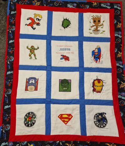 Photo of Joshua Js quilt