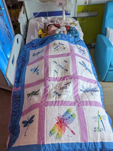 Photo of Jake Bs quilt