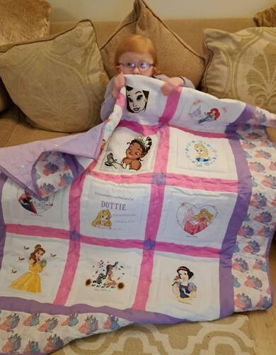 Photo of Dottie Js quilt