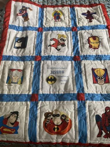 Photo of Jishnu Ms quilt