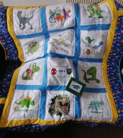 Photo of Charlie Os quilt