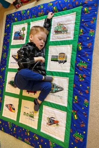 Photo of Samuel Ms quilt