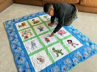 Photo of Abu-bakrs quilt