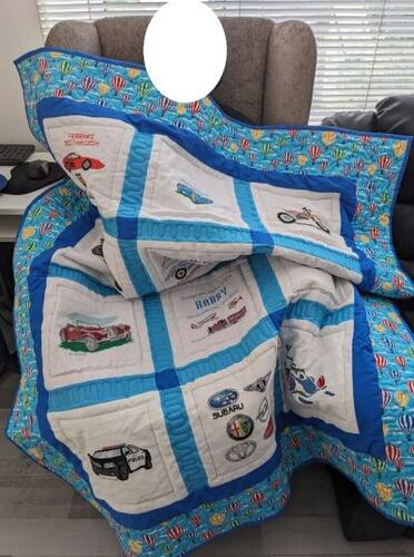 Photo of Harrys quilt