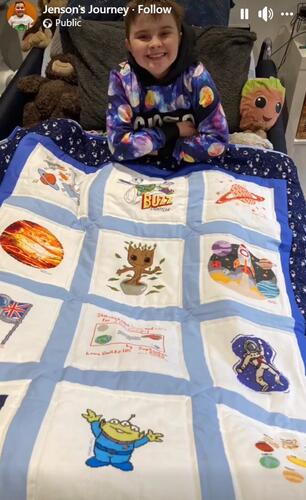 Photo of Jenson Ws quilt