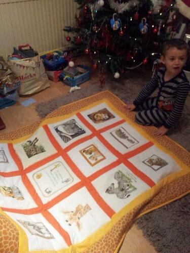 Photo of Charlie Js quilt