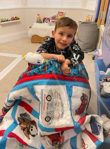 Photo of Kylian Ls quilt