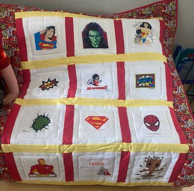 Photo of Zørens quilt