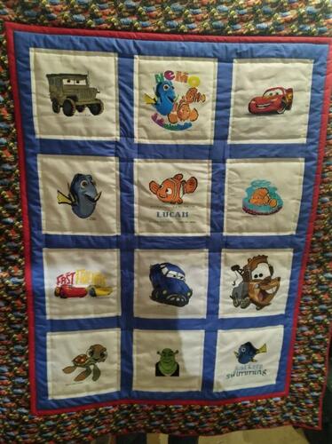 Photo of Lucan Bs quilt