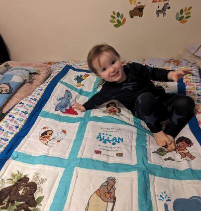 Photo of Allan Ts quilt