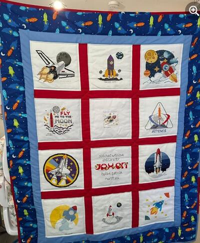 Photo of Jaxon Ks quilt