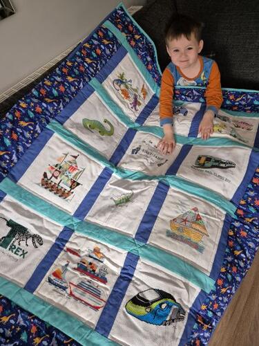 Photo of Riley-Jamess quilt