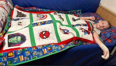 Photo of Christian As quilt
