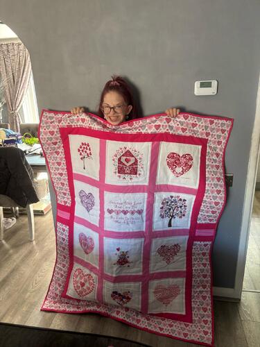 Photo of Ciaras quilt