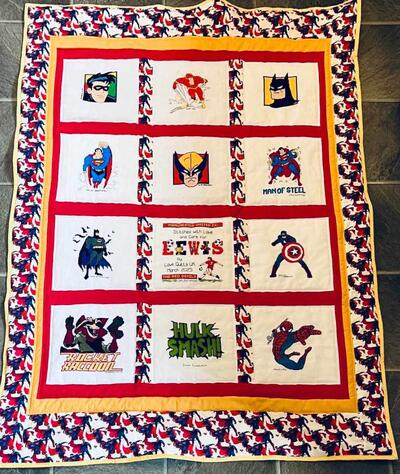 Photo of Lewis Ds quilt